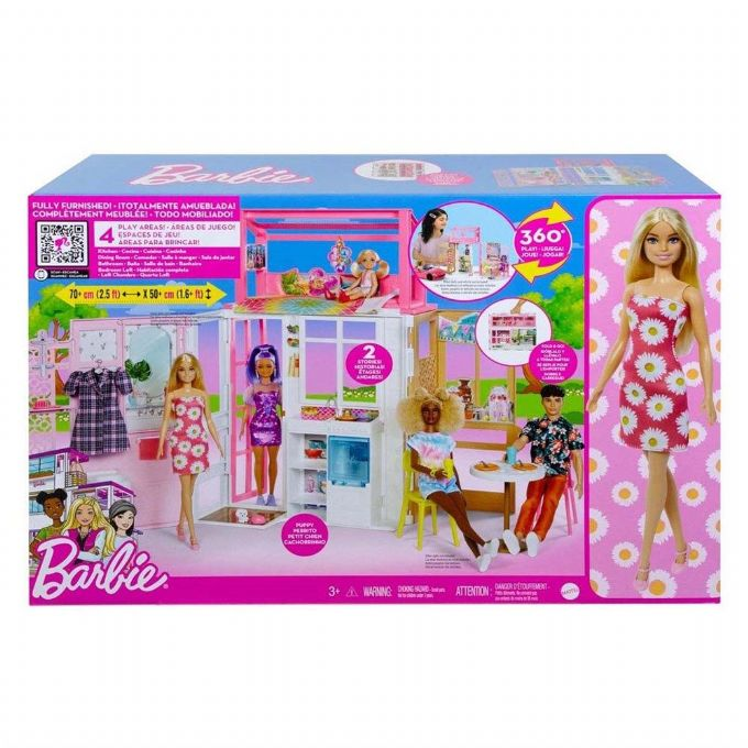 Barbie dockskp med tillbehr version 2