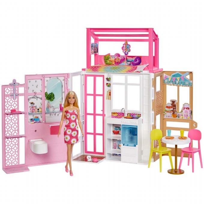 Barbie Dukkehus med Tilbehør