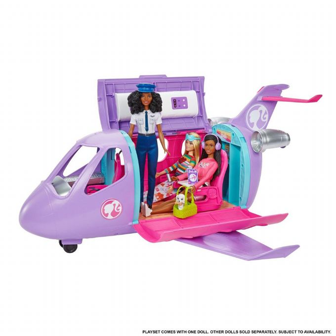 Barbie Flyvemaskine med dukke version 4