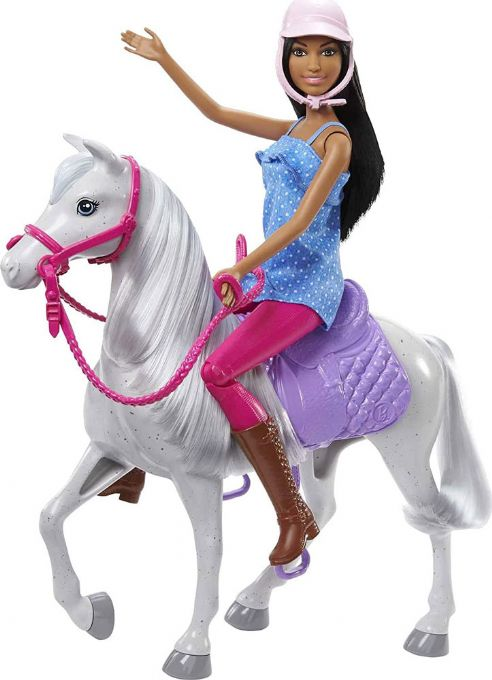 Barbie Hest - Barbie dukker playset HCJ53 -