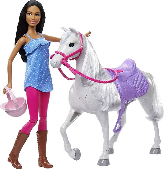 Barbie  med hest version 1