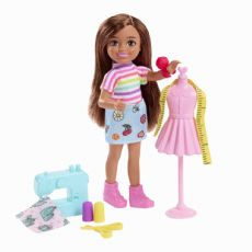 Barbie Chelsea -muotisuunnittelija-nukke