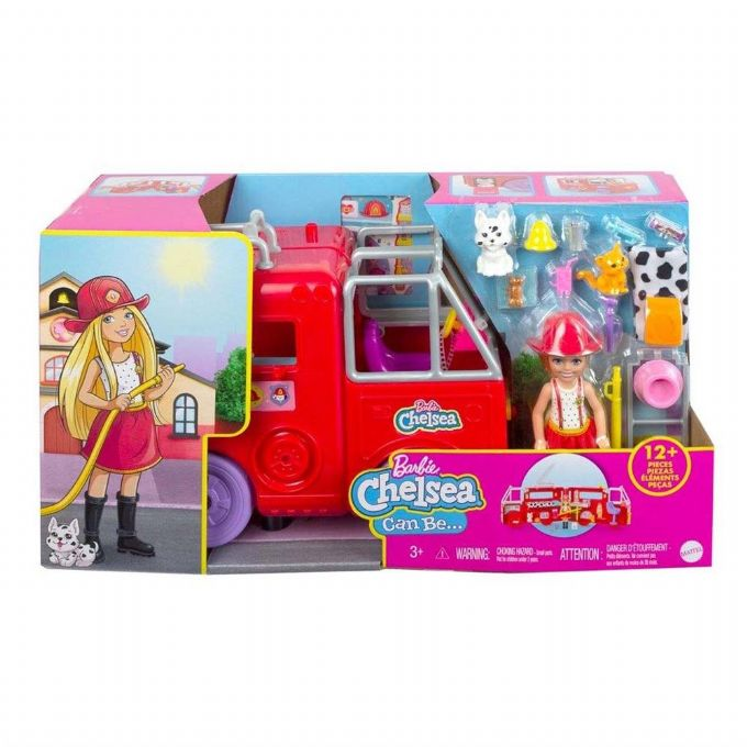 Barbie Chelsea Brandbil version 2