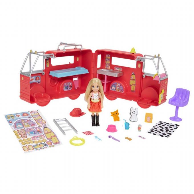 Barbie Chelsea Fire Truck Playset version 3