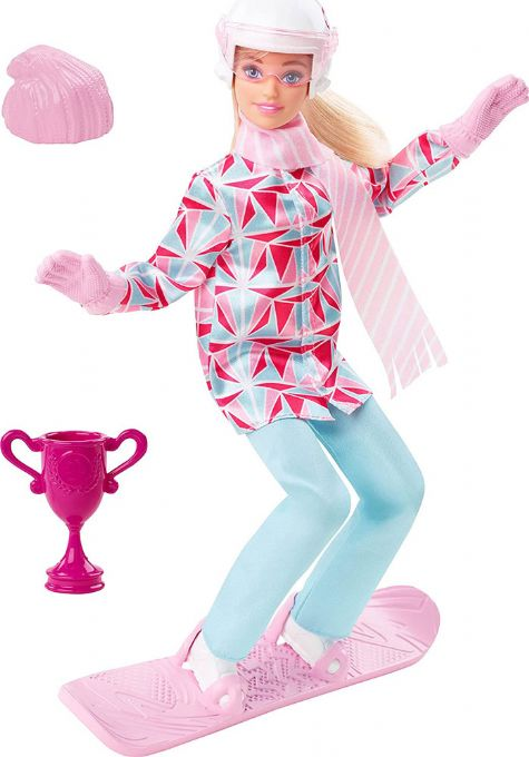 Barbie Snowboarder Dukke