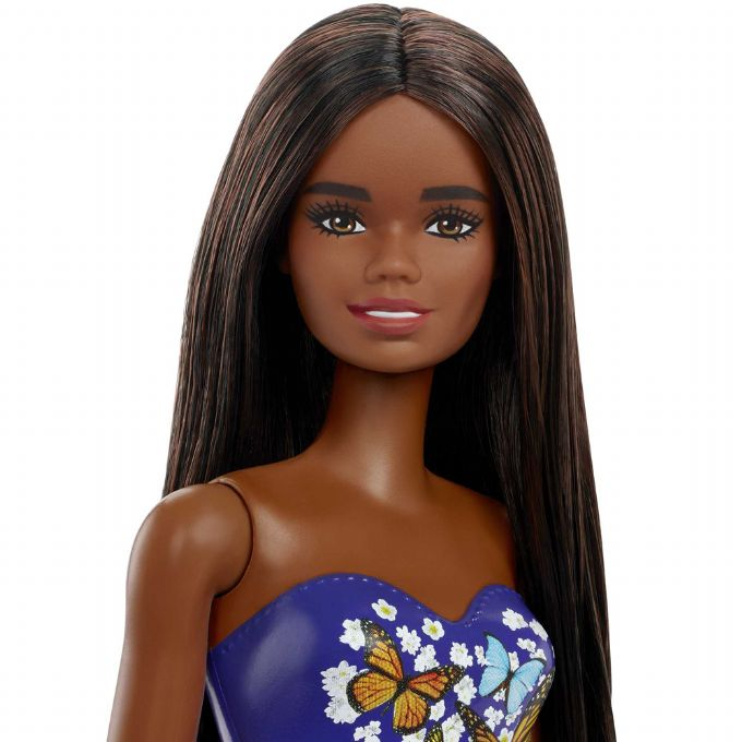 Barbie badedrakter lilla dukke version 3