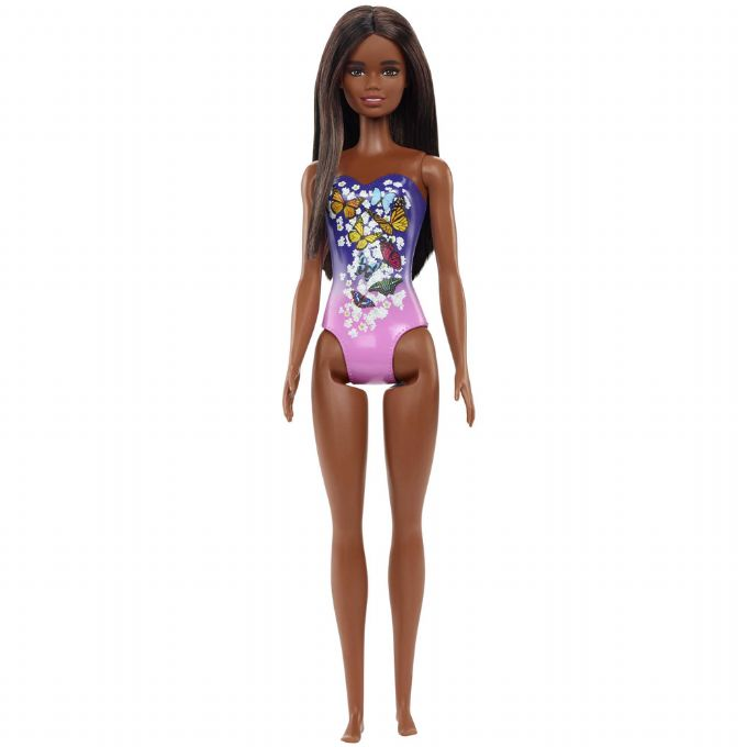 Barbie-uimapuvut violetti nukke version 1