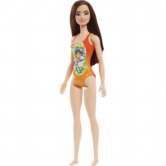 Barbie baddrkter orange docka version 2