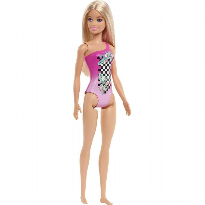 Barbie-uimapuvut vaaleanpunainen nukke version 2