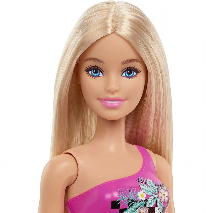 Barbie baddrkter rosa docka version 3
