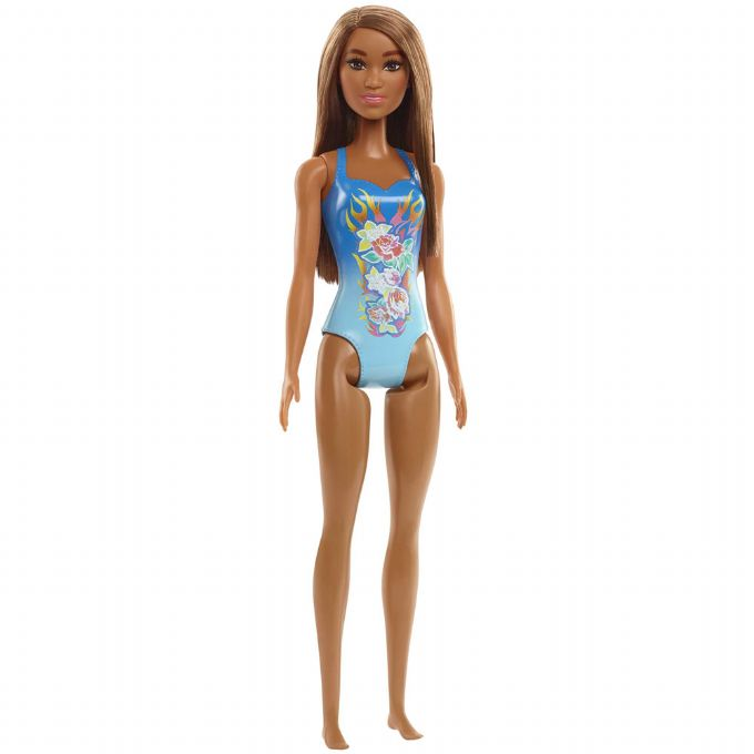 Barbie Swimsuits Blå Dukke