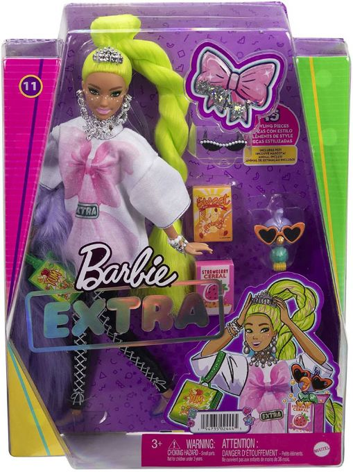 Barbie Extra Doll  Neon Green Hair version 2