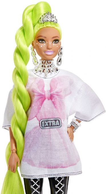 Barbie Extra Doll  Neon Green Hair version 3