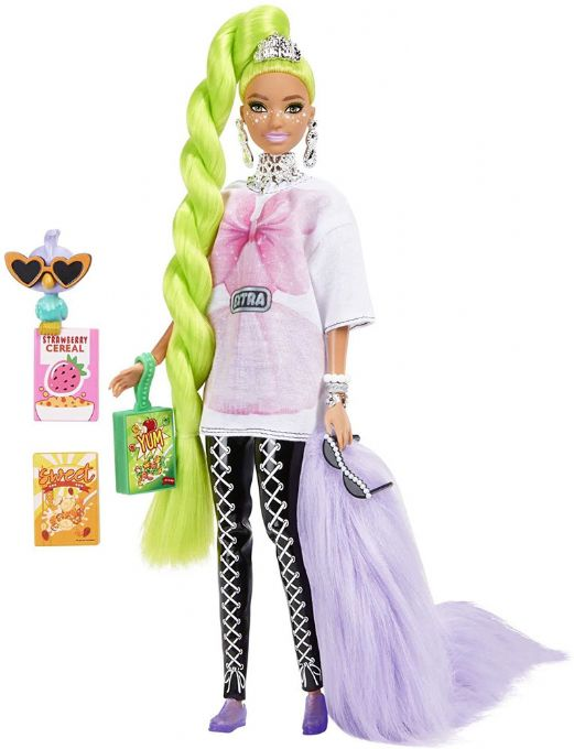Barbie Extra Doll  Neon Green Hair version 1