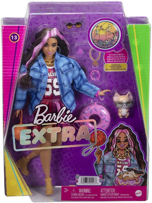 Barbie extra baskettrja docka version 2