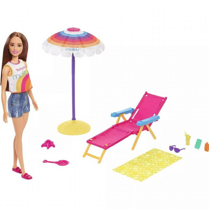 Barbie lskar havet lekset med docka version 4