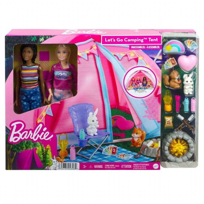 Barbie Lets Go Camping Tent - Barbie Leikkisetit HGC18 Shop 