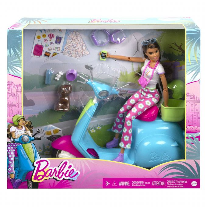 Barbie Scooter med Dukke version 2