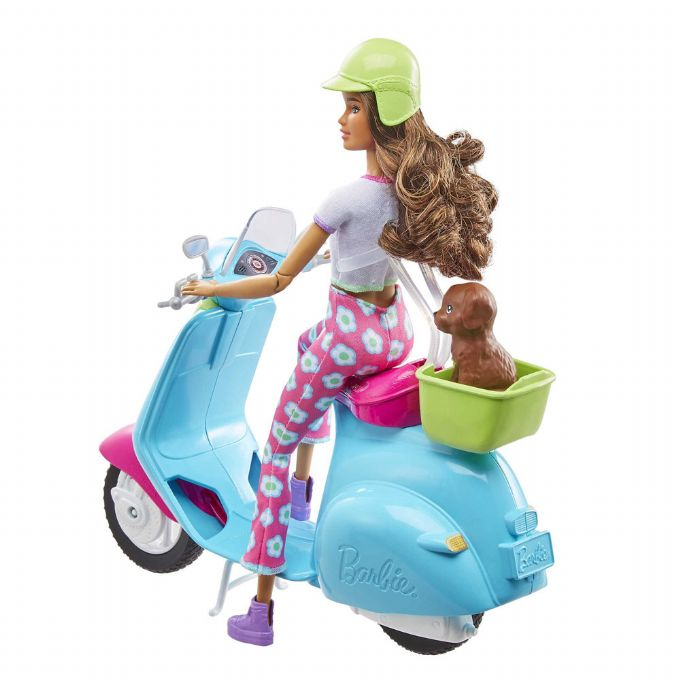 Barbie Scooter med Dukke version 4