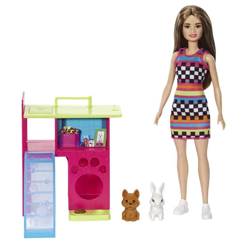 Barbie Pet Playhouse Dukke Playset