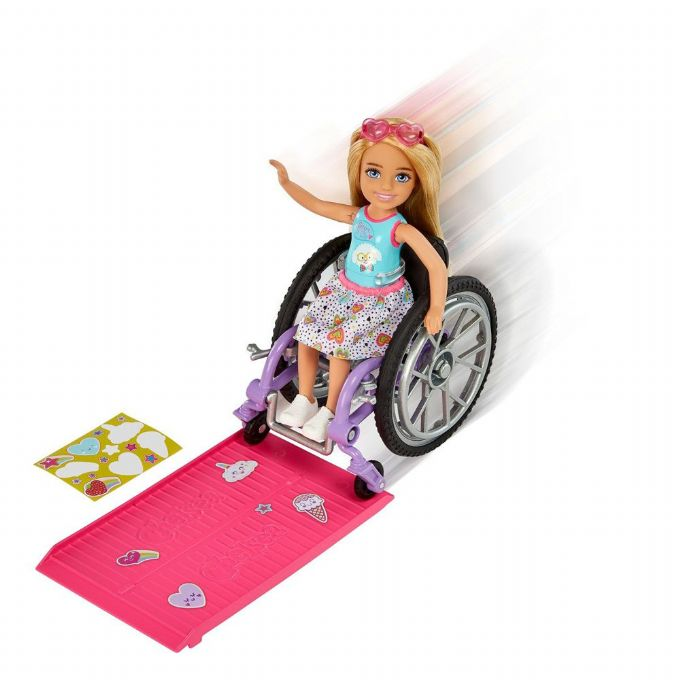 Barbie Chelsea Wheelchair Doll version 4