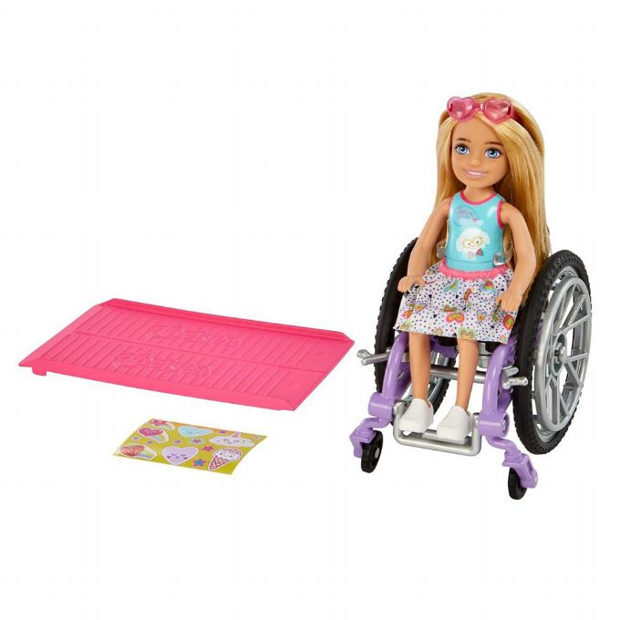 Barbie Chelsea i rullestol version 1