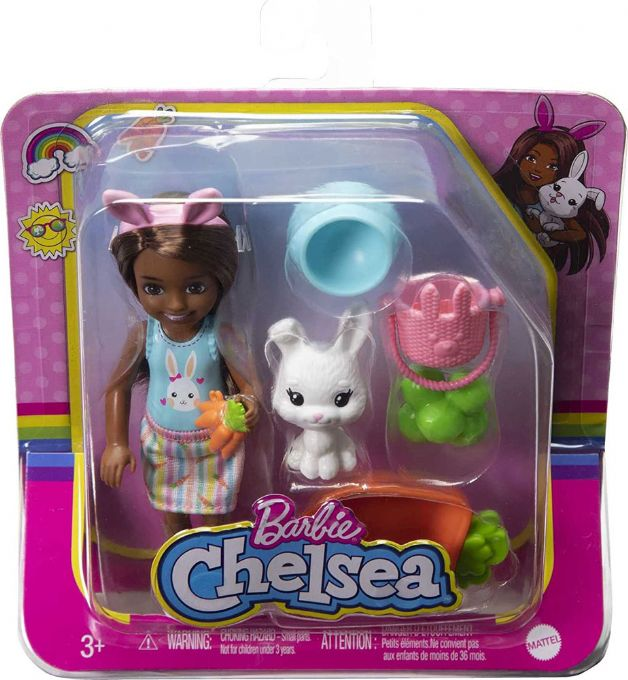 Barbie Chelsea med Kledyr Kanin version 2