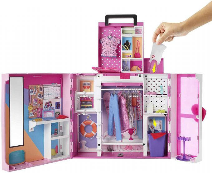 Barbie Dream Closet 2,0 m. docka version 3