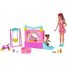 Barbie Babysitter Bounce House