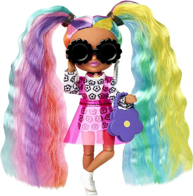 Barbie Extra Mini Rainbow Braid -nukke version 4