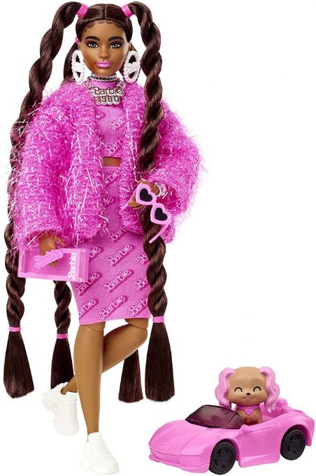 Barbie Ekstra Fuzzy Dukke - Barbie Extra dukker HHN06 Shop - Eurotoys.dk