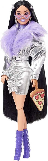 Barbie Ekstra Silver Coat Dukke version 2