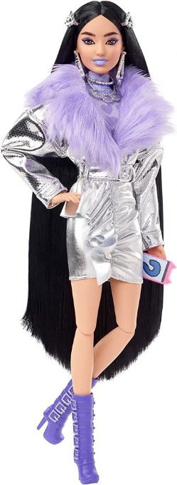 Barbie Extra Silver Coat Doll version 3