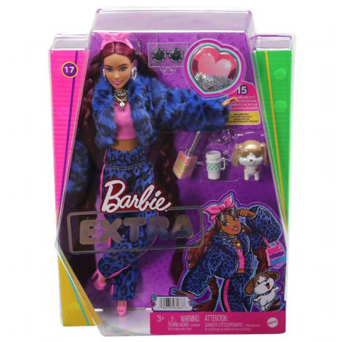 Barbie ekstra dukke med valp version 2