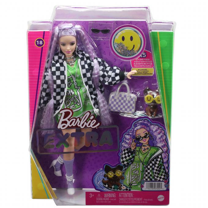 Barbie extra rutig kappa version 2