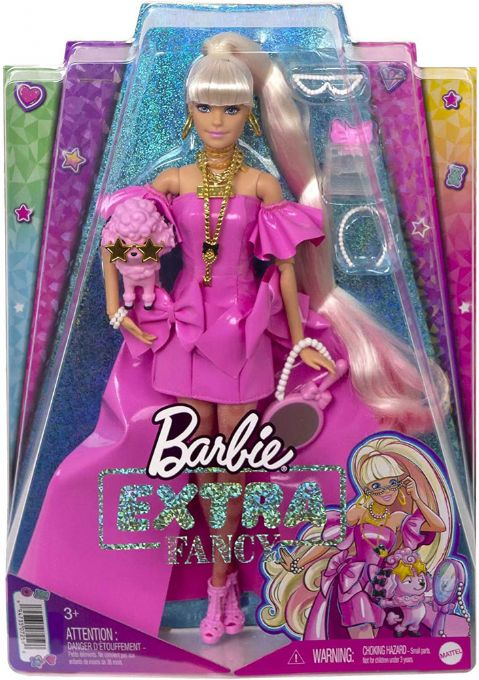 Barbie Extra Fancy Pink Dress version 2