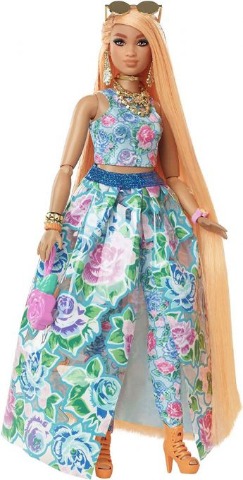 Barbie Extra Fancy Doll Floral 2-Piece version 3