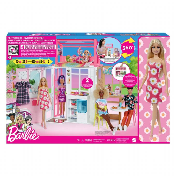 Barbie Dukkehus og Dukke version 2