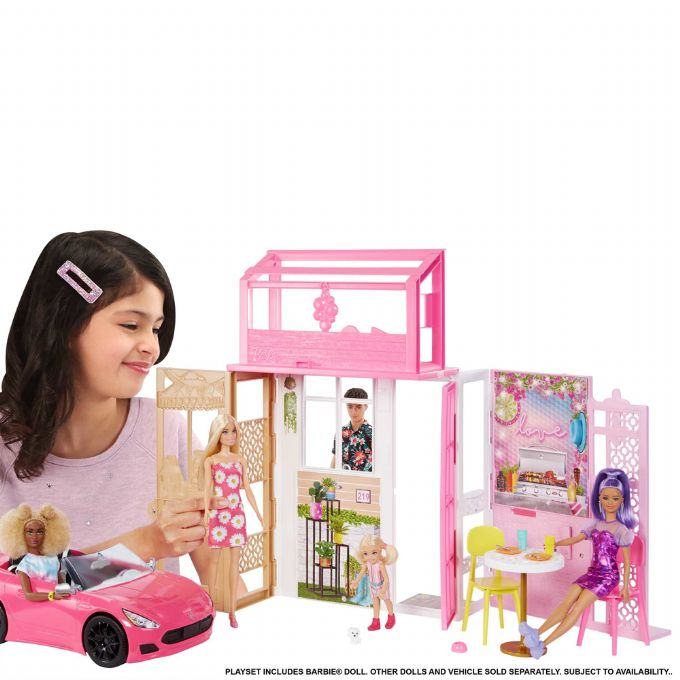Barbie Dukkehus og Dukke version 6
