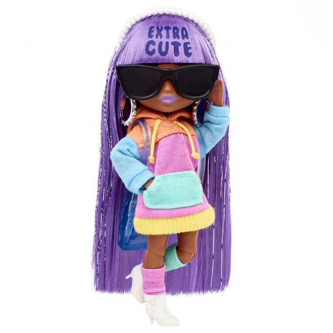Barbie Extra Mini Block Hoodie Doll version 3