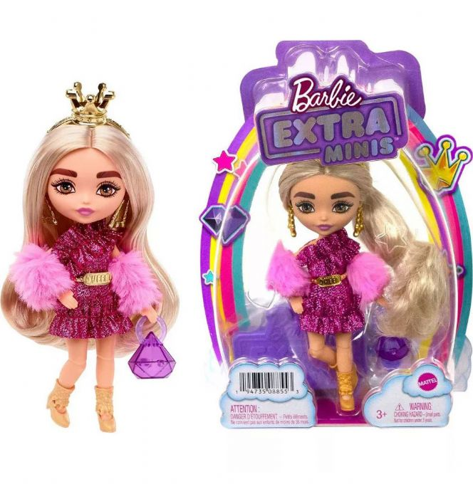 Barbie Extra Mini Shimmery Dress Doll version 2