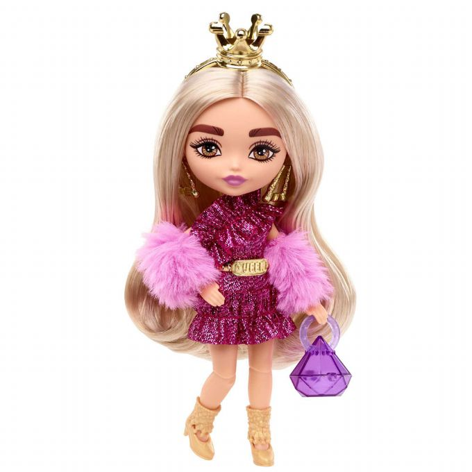 Barbie extra mini skimrande klnning docka version 4