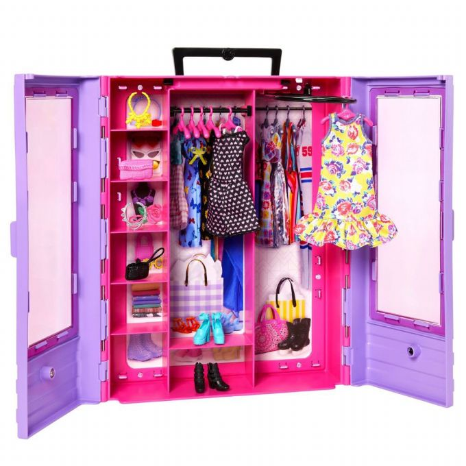 Barbie garderob med tillbehr version 3