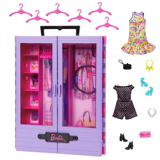 Barbie garderob med tillbehr version 1