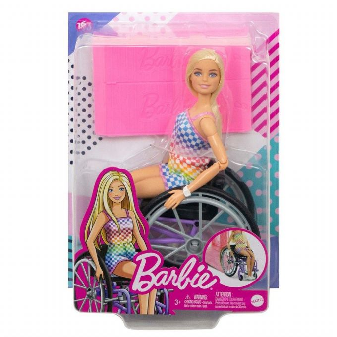 Barbie docka i rullstol version 2