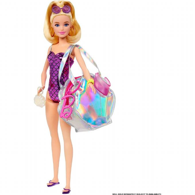 Barbie Deluxe taske med badedragt version 3