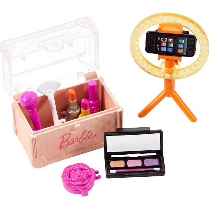 Barbie-tilbehr Makeup-opplringssett version 2