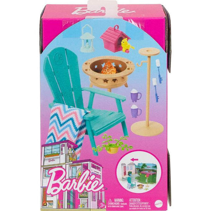 Barbie Mbler og Tilbehr Backyard Patio version 2