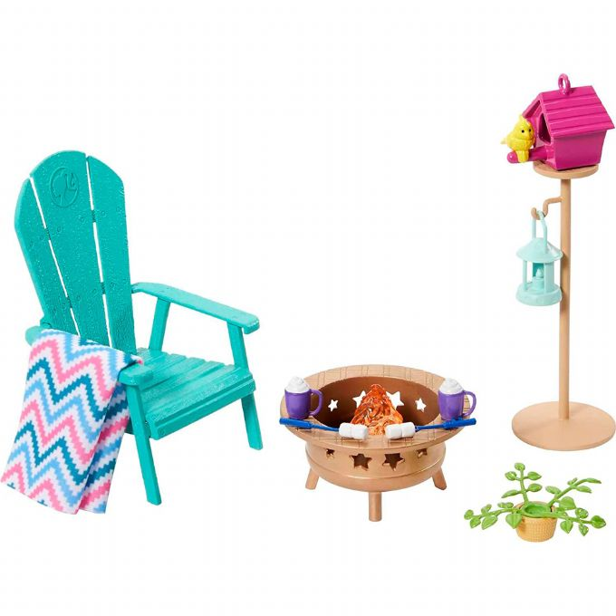 Barbie-huonekalut ja -tarvikkeet takapihapatio version 1