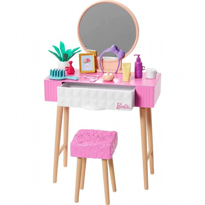 Barbie-huonekalut ja -tarvikkeet Vanity-teema version 1